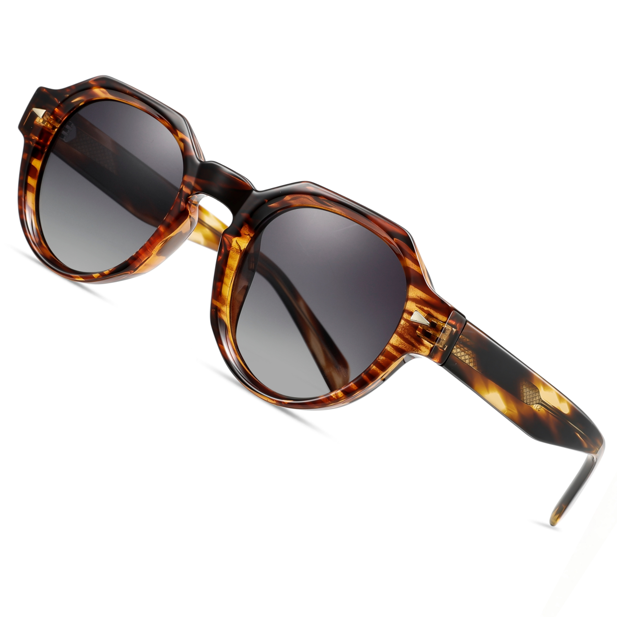Retro Italian Design Acetate Sunglasses 3115 – ROCKNIGHT display picture 3