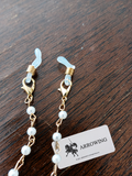 Arrowing Eye glass Chains for Lady Pearl Eyewear Accessories