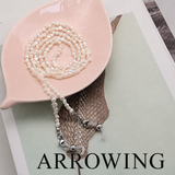 Arrowing Eye glass Chains for Lady Pearl Eyewear Accessories