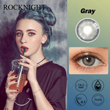ROCKNIGHT Contact Lenses Two with style Case